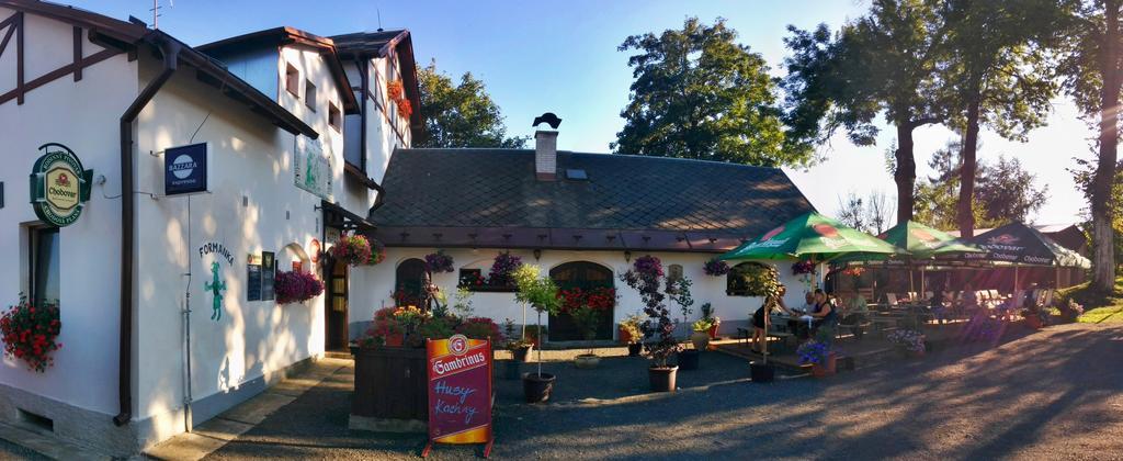 Hostinec U Pejska A Kocicky Mariënbad Buitenkant foto
